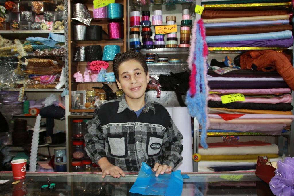 Syrian refugee in Jordan