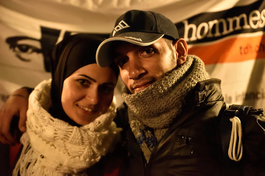 Noor and Amfiraz are refugees from Syria.