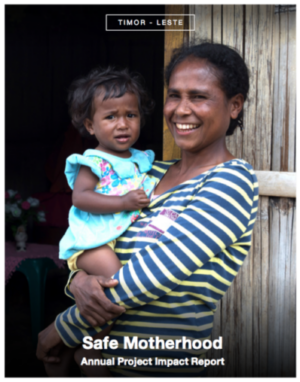 Timor Leste - Safe Motherhood