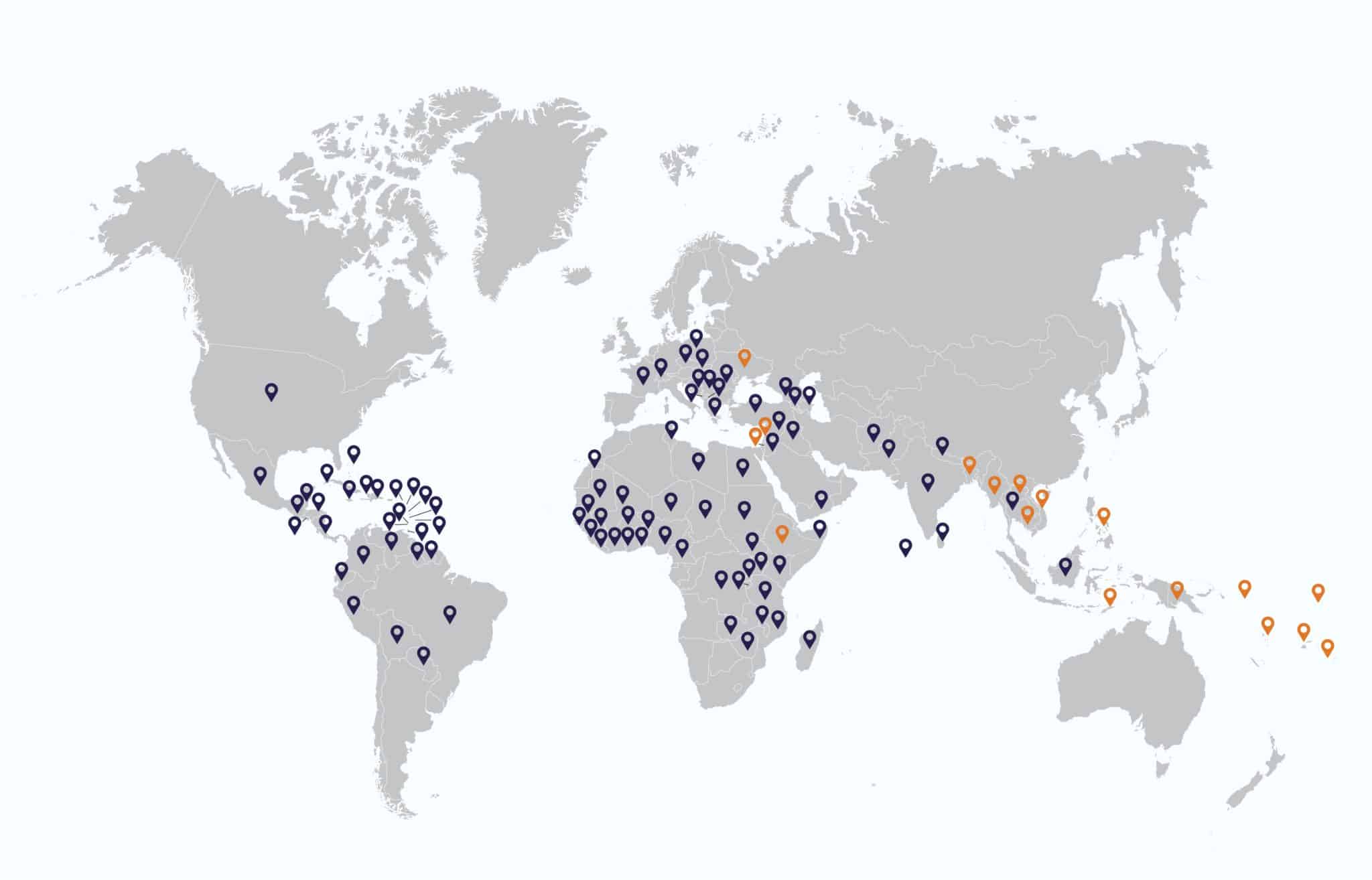 Map of CARE